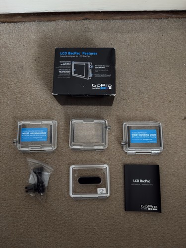 Nuovo set accessori - gopro, lcd